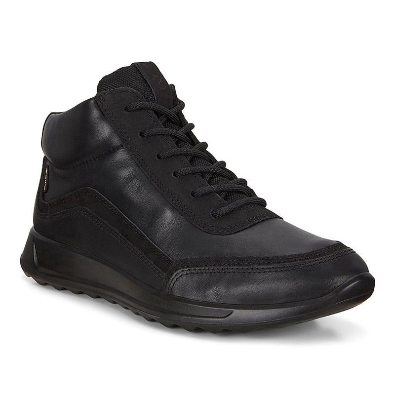 Zapatillas Gore Tex Ecco Flexure Runner Para Mujer,Negras,972643-FCE